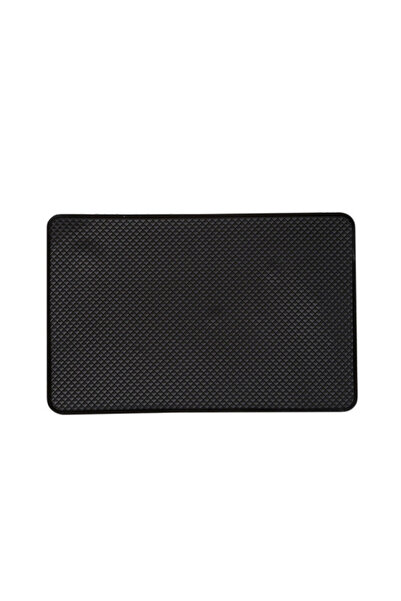 Choice سجادة سيارة سوداء مانع للانزلاق، مصنوعة من السيليكون، لحماية لوحة القي...