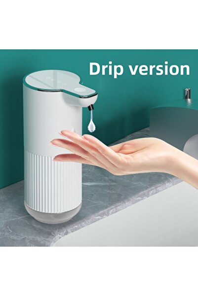 Choice1 موزع صابون أوتوماتيكي بالكامل جديد من طراز M10 بتصميم قطرات بيضاء، مت...