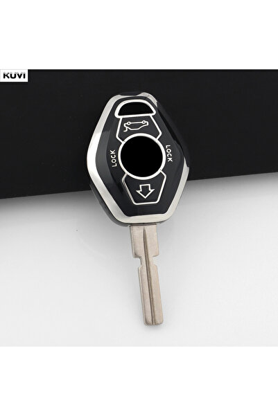 Choice3 Black TPU Car Remote Smart Key Cover Case For BMW X5 E53 X3 F83 E46 E...