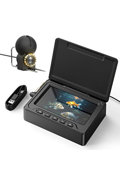 Choice جهاز كشف أعماق الأسماك المحمول 22 مم، شاشة LCD 4.3 بوصة، كاميرا صيد تح...