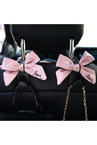 Choice 2pcs pink 2pc Car Headrest Storage Hook Car Seat Back Hanger Decorativ...