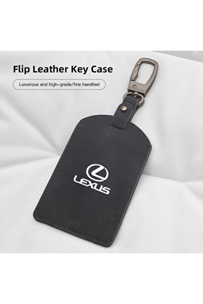 Choice1 حافظة مفاتيح جلد سوداء فاخرة عالية الجودة قابلة للطي لسيارات لكزس F S...