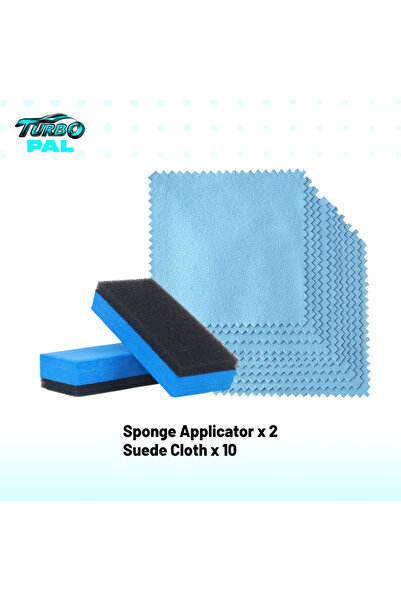 Choice 1 set TURBOPAL 12pcs Scratch-Free Coating Applicator Kit, Micro-Suede ...