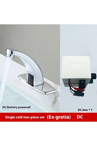Choice1 صنبور ماء ساخن وبارد أوتوماتيكي يعمل بالاستشعار، مطلي بالكروم، من نوع...