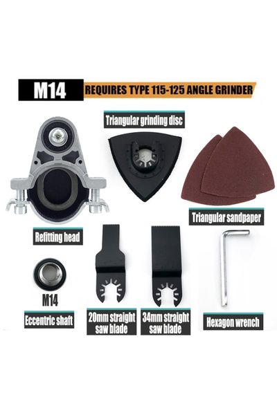 Choice1 M14 M10 M14 Angle Grinder Adapter Conversion Universal Head Adapter A...