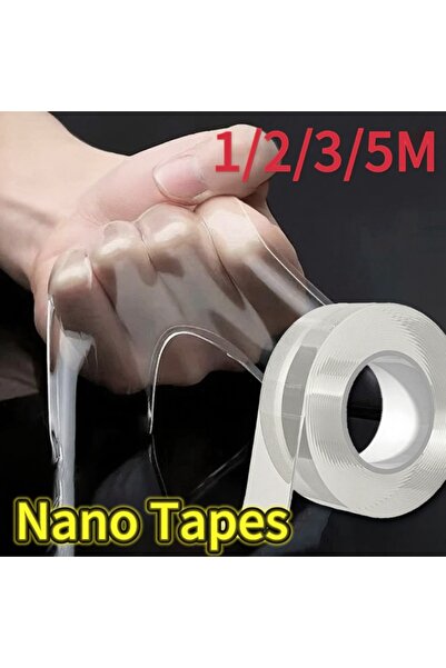 Choice18 5 m 30mm 4rolls 1/2/3/5M Ultra-Strong Nano Double-Sided Tape Thick T...