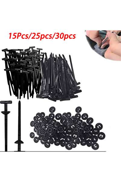 Choice 30PCS black 15PCS/25PCS/30PCS Multi FunctionaSelf-Lking Nylon Cable Ti...