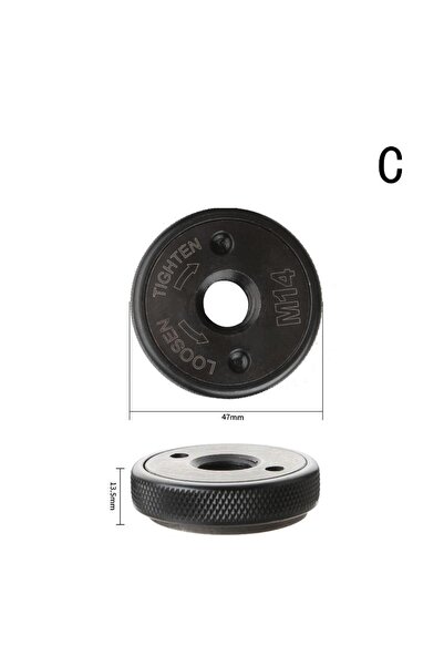 choice2 C Flange Nut Clamping Power Chuck Tools Parts 1PC M14 Thread Angle Gr...