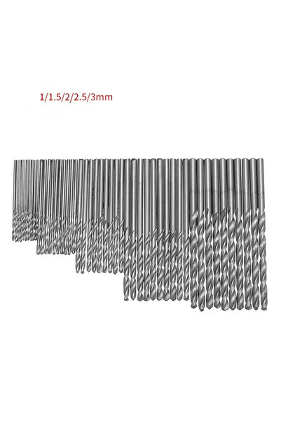 Choice مجموعة من 50 قطعة من رؤوس المثقاب الحلزونية المطلية بالتيتانيوم من الف...