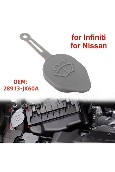 Choice غطاء خزان سائل غسيل مساحات الزجاج الأمامي للسيارة 28913-JK60A لسيارات ...