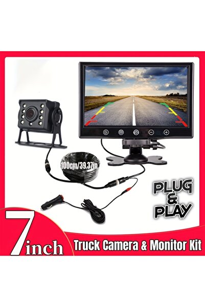 Choice [شاشة لمس جديدة شديدة التحمل 7 بوصة مع 8 مصابيح LED وكاميرا خلفية] كاب...