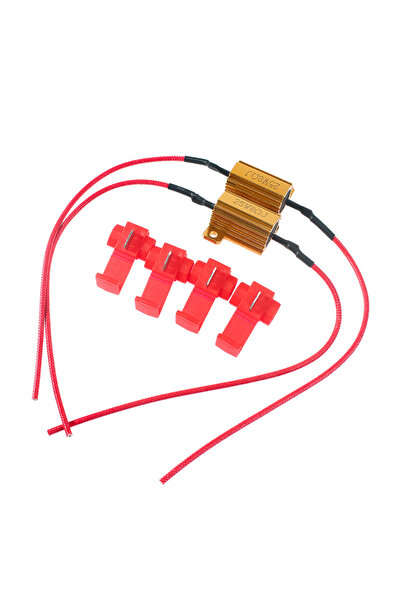 Choice مقاومتان بقدرة 25 واط و8 أوم، مقاومة تحميل 6 أوم 50 واط، وحدة فك تشفير...