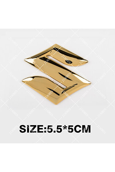 Choice1 ملصق شعار سوزوكي ثلاثي الأبعاد صغير الحجم من البلاستيك الذهبي للدراجا...