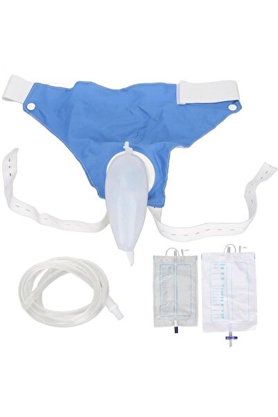 Choice كما هو موضح، حقيبة بول سيليكوني للرجال، قابل للارتداء، جهاز تصريف البو...