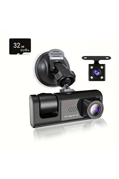 Choice كاميرا أمامية ثلاثية العدسات بدقة 1080 بكسل وذاكرة 32 جيجابايت، وكامير...