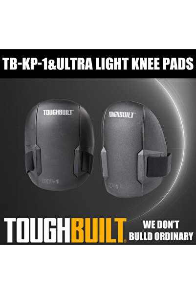 Choice واقيات الركبة TB-KP-1 من ToughBuilt، معدات حماية الركبة لمواقع البناء،...