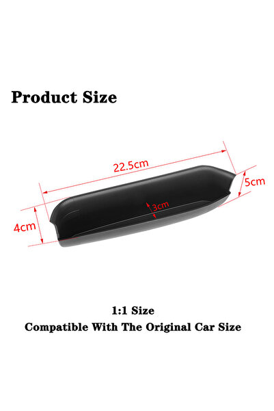 Choice Black Car Co-pilot Grab Handle Armrest Storage Box Organizer for Jeep ...