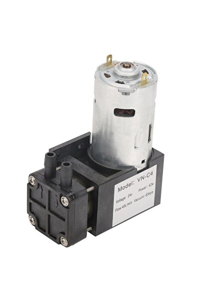 Choice مضخة تفريغ صغيرة بدون زيت تعمل بتيار مستمر 24 فولت - 85 كيلو باسكال 40...