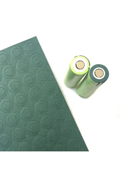 Choice 18650-100PCS 100 قطعة رقعة لاصقة سطحية من ورق الشعير لبطاريات الليثيوم...