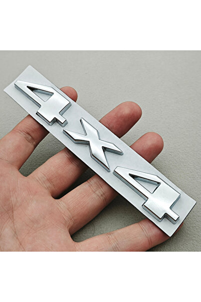 Choice3 حروف معدنية ثلاثية الأبعاد مطلية بالكروم 4X4، شعار 4X4 LIMITED، ملصقا...