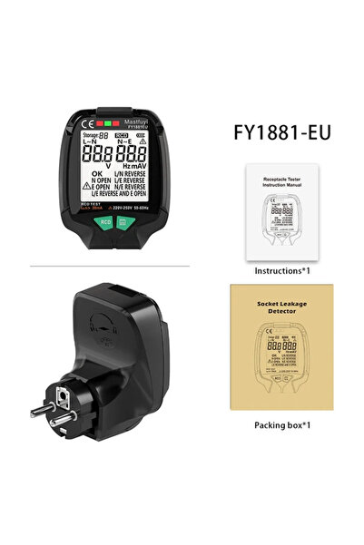 Choice جهاز اختبار الجهد الرقمي FY1881-EU من MASTFUYI - كاشف الجهد الرقمي للم...