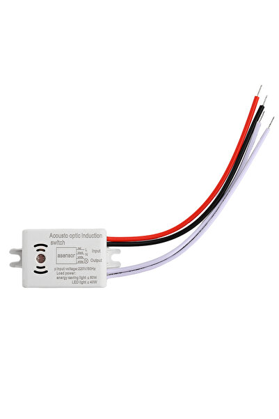 Choice مفتاح استشعار صوتي واحد، تشغيل/إيقاف تلقائي، وحدة مفاتيح ذكية، كاشف، م...