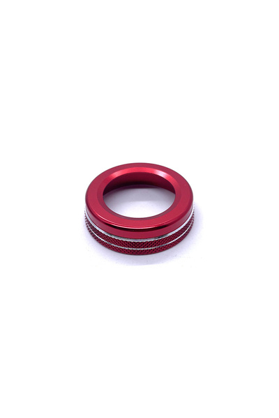 Choice Red Car Volume Adjust Knob Decoration Ring Trim Cover For Mercedes Ben...