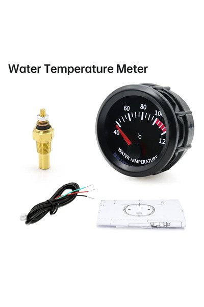 Choice7 Water Temp 52mm Car Digital Indicator Gauge Water Temp Oil Temperatur...