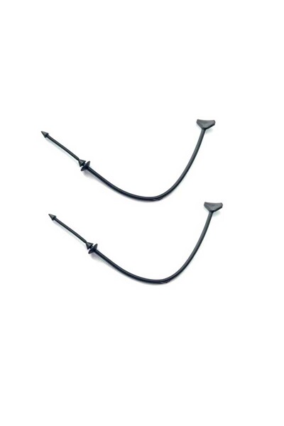 Choice 2X 2Pcs Car Fuel Tank Cap Cover Cable Line Rope For Peugeot 208 301 30...
