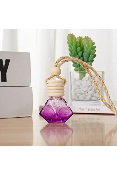 Choice7 purple 1PC Car Hanging Empty Bottles Perfume Aromatherapy Refillable ...