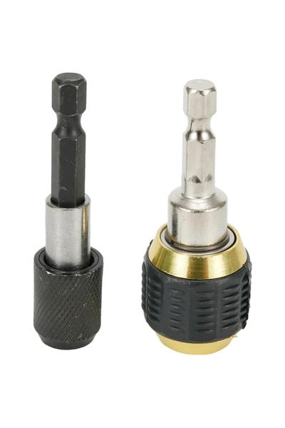 Choice قطعتان من مثقاب بمقبض سداسي سريع التوصيل، ساق سداسية 60 مم، ظرف مثقاب ...