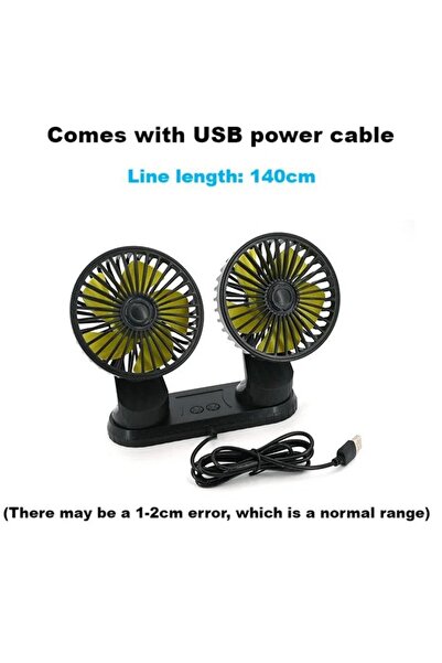 Choice huangfengshan Car fan 360-degree rotation cooling air Low noise Summer...