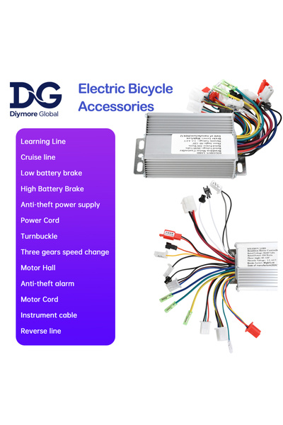 Choice 36V/48V 350W Electric Bicycle Accessories Electric Bike Brushless DC M...