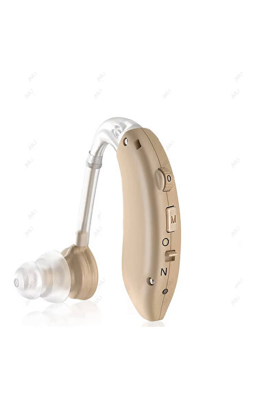 Choice سماعات أذن لاسلكية قابلة لإعادة الشحن لكبار السن، مفرد الأذن، مزودة بخ...