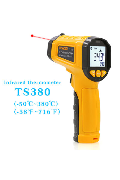 Choice1 T380 TS380 Infrared Non-Contact HYTAIS Thermometer Handheld Industria...