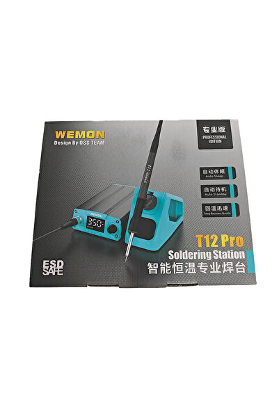 Choice EU power T12Pro Standard set ANSIKI T12 Soldering station 75W Digital ...