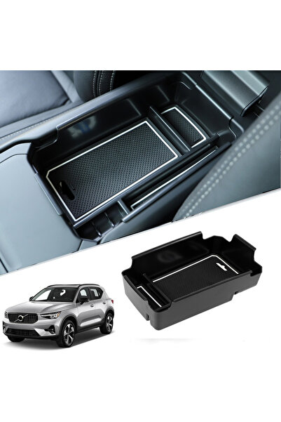 Choice 1pcs Center Cole Organizer Tray for 2019-2025 2026 Volvo XC40 Accessor...