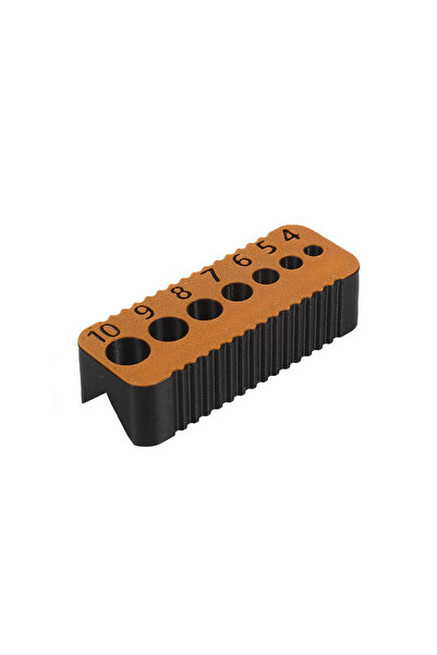 Choice1 دليل حفر يدوي متعدد الوظائف باللونين الأسود والبرتقالي، مانع للانزلاق...