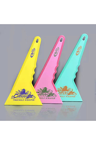 Choice مكشطة تركيب أفلام النوافذ، قطعتان، 13.5 × 28 سم، أدوات تظليل، زاوية مث...