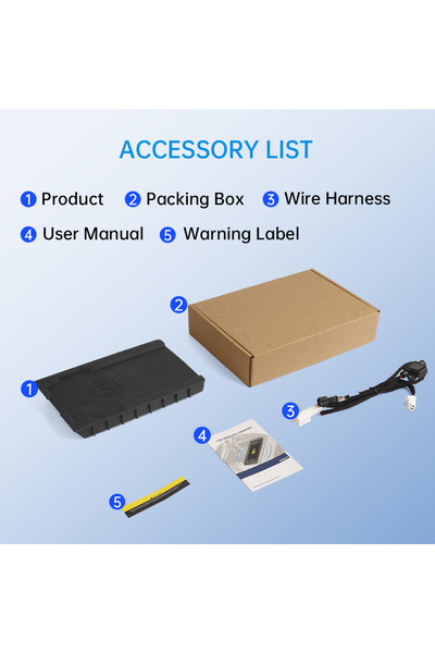 Choice 2015-2022 RLHD For Audi Q3 Wireless Car Charger 15W Fast Charging Pad ...