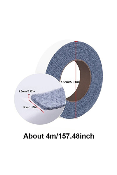 Choice شريط لاصق مضاد للتكثيف للنوافذ، قابل لإعادة الاستخدام، مقاس 1.18 × 157...