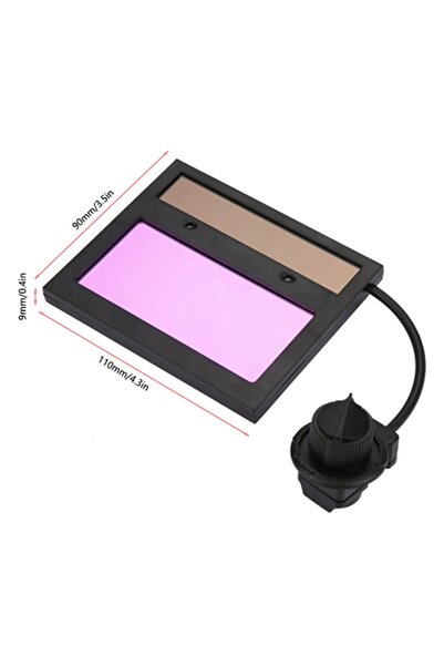 Choice خوذة لحام TX500C TX500C 110*90mm مزودة بعدسة لحام وعدسة تعتيم تلقائي