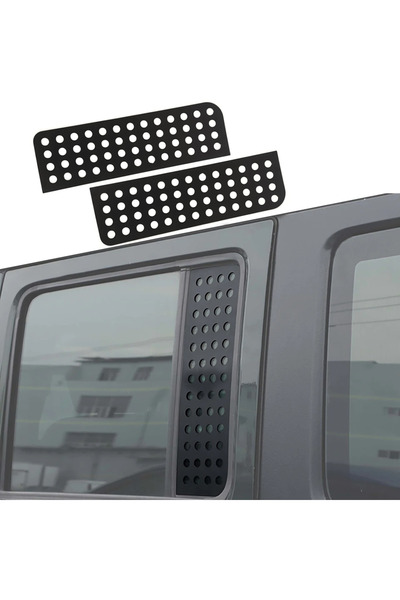 Choice Rear Door Window Glass Decoration Cover Trim Decals for Jeep Wrangler ...