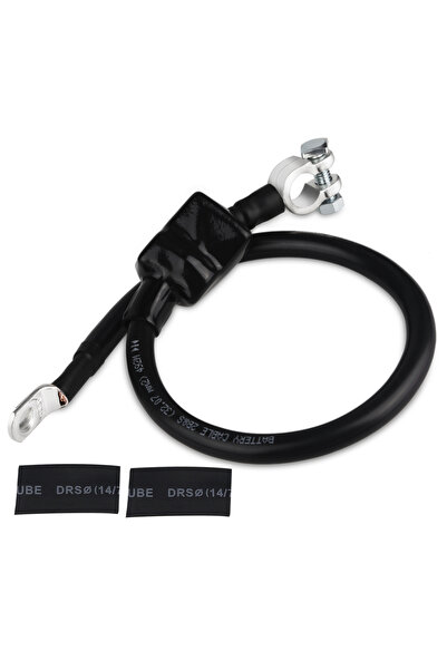 Choice سلك كابل البطارية السالب 2 AWG بطول 20 بوصة للسفن والقوارب واليخوت الص...