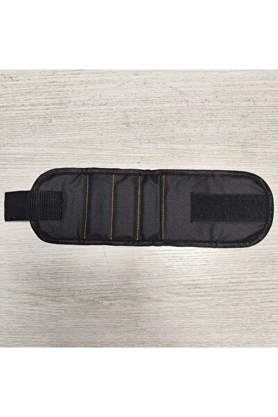 Choice1 6 magnets Black Magnetic Tool Wristband with Magnets Adjustable Workb...