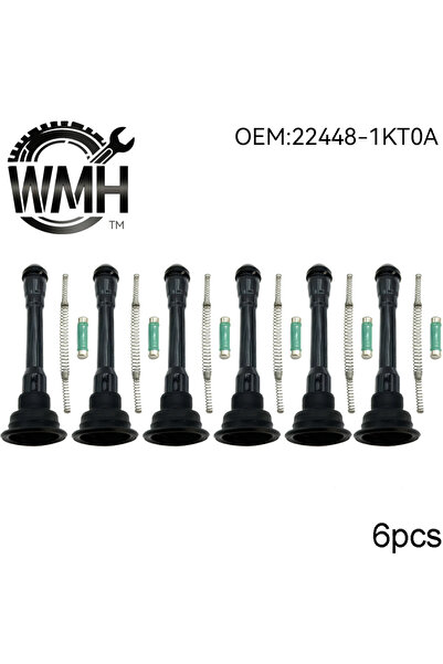 Choice V02-004-6pcs 6 قطع ملف إشعال مع زنبرك لسيارات نيسان ألتيما 1.2 و 1.6 و...