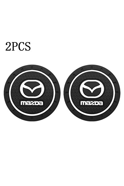 choice2 قطعتان - قواعد أكواب سيارة مازدا مانع للانزلاق ، مناسبة لسيارات مازدا...