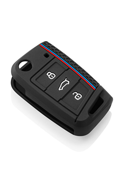 Choice black Key Case Cover for VW Golf 7 GTI POLO Touran Tiguan Skoda tavia ...