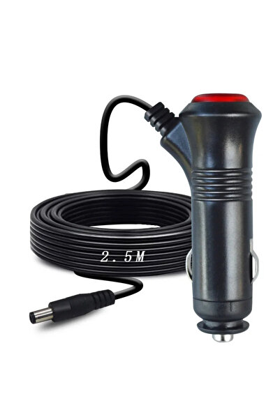Choice1 2.5M QXNY 12V/24V Cigarette Lighter Sket Charger Power Adapter New Un...
