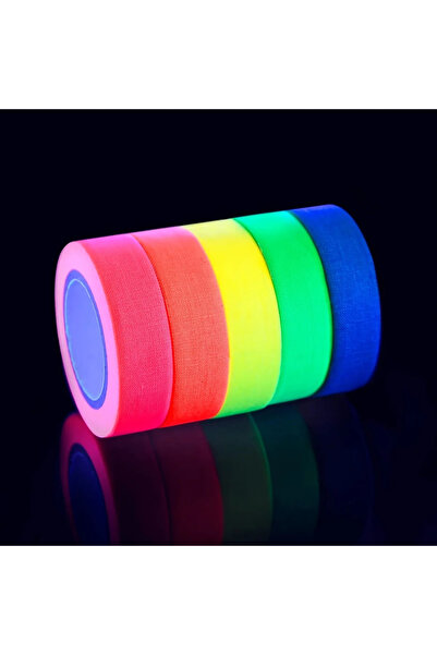 Choice مجموعة واحدة G1963A، 6 قطع/مجموعة، شريط لاصق فلورسنت، يتفاعل مع الضوء ...